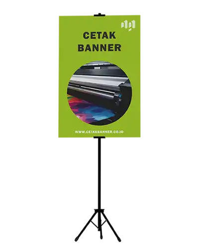 CTA Cetak tripod banner