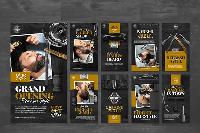 Banner Barbershop