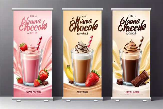 Banner Es Coklat