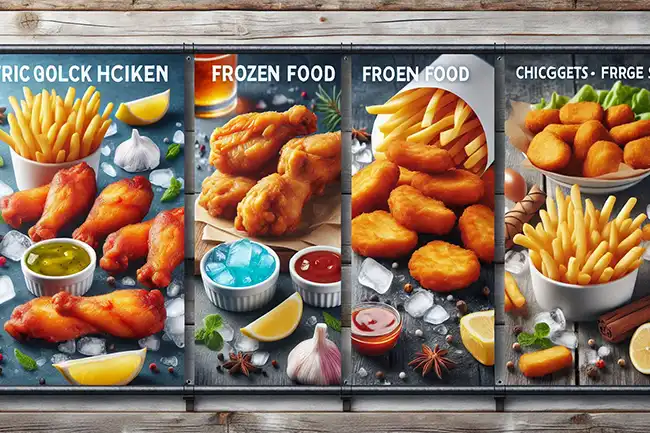 Banner Frozen Food