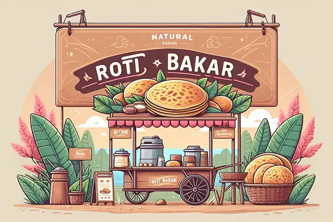 Banner Roti Bakar