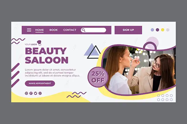 Banner Salon